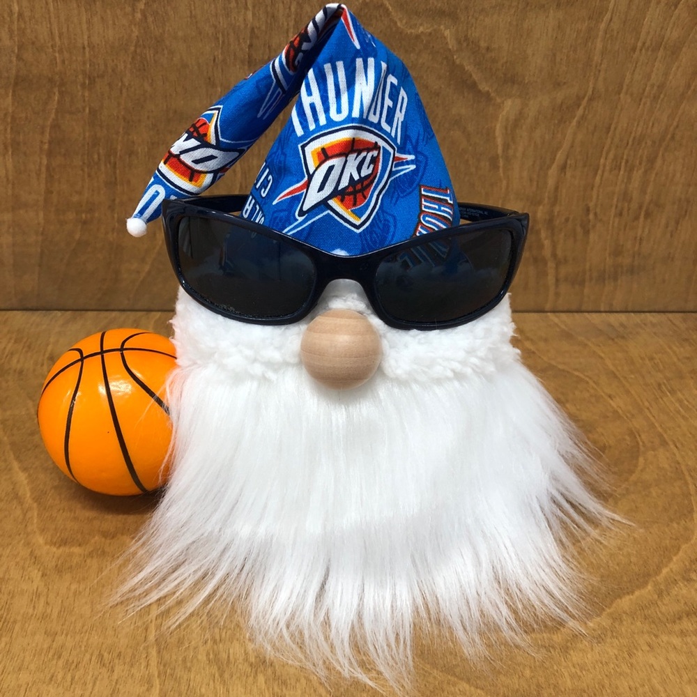 Thunder OKC Gnome NBA Basketball Ball Sports Fan Gift Sunglasses Oklahoma City